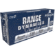 Fiocchi Range Dynamics 9mm Luger 158 Grain FMJ Brass Cased Centerfire Pistol Ammo, 50 Rounds, 9APE