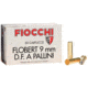 Fiocchi Rimfire 9mm Flobert 8 Grain Shotshell Brass Ammo, 50 Rounds, 9FLS8