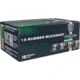 Fiocchi Rubber Buck 12 Gauge 15 Pellet 2-3/4in Buckshot Shotgun Ammo, 10 Rounds, 12LERB10