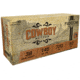 Fiocchi Cowboy Action .38 S&amp;W 145 Grain Lead Round Nose Brass Cased Pistol Ammo, 50 Rounds, 38SWSHL
