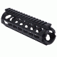Firefield Edge Carbine Length 2-Piece Keymod Rail System, 6.625 inch, Black FF34053