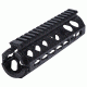 Firefield Edge Carbine Length 2-Piece Keymod Rail System, 6.625 inch, Black FF34053