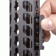 Firefield Edge Series Keymod 2in Rail Piece, Black FF34050.001
