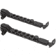 Firefield Scarab Two-Piece Bipod, KeyMod, 9-12in, Two-Piece, Black, FF34025KMD