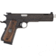 APF Armory Firemark AF Dueller Prismatic Semi Auto Pistol, 45 ACP, 5 in Double Barrel, Adjustable Sight, Steel Walnut/Black Frame, Wood Grip, 2-Mag, 14 Round Capacity, AFDP-45-BK-14-FRRMPG