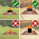 Fireside Outdoor Ember Mat, 68in x 60in, CDEM72