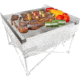 Fireside Outdoor Quad-Fold Grilling Grates For Pop-Up Fire Pit, 24 in, CDGG24-QUAD