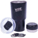 Fireside Outdoor Vibe Tumbler with/ Water-Resistant Bluetooth Speaker, Black, 28oz, VIBE-28-BLK