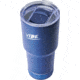 Fireside Outdoor Vibe Tumbler with/ Water-Resistant Bluetooth Speaker, Navy Blue, 28oz, VIBE-28-NBLU