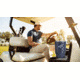 Fireside Outdoor Vibe Tumbler with/ Water-Resistant Bluetooth Speaker, Navy Blue, 28oz, VIBE-28-NBLU