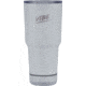 Fireside Outdoor Vibe Tumbler with/ Water-Resistant Bluetooth Speaker, White, 28oz, VIBE-28-WHT