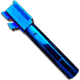 Firing Squad Firearms Glock 19, 19X, 45 Non-threaded Polished Barrel, Blue, Glock 19/19x/45, 401