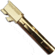 Firing Squad Firearms Glock 19, 19X, 45 Non-threaded Polished Barrel, Gold, Glock 19/19x/45, 405
