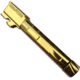 Firing Squad Firearms Glock 19, 19X, 45 Threaded Polished Barrel, Gold, Glock 19/19x/45, 404