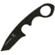 First Edge HR-2 Ryan Hoover Tanto Fine Edge Fixed Blade Knife, Elmax Oxide Blade, Black, Tanto Medium Size, 4250