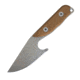 First Edge Stingray Fixed Blade Knife Fine Edge, Elmax Bead Blast Blade, Coarse Tan, 11140-BBT