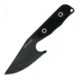 First Edge Stingray Fixed Blade Knife Fine Edge, Elmax Black Oxide Blade, Coarse Black, 11140-BLB