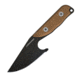 First Edge Stingray Fixed Blade Knife Fine Edge, Elmax Black Oxide Blade, Coarse Tan, 11140-BLT