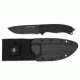 FirstEdge Survival Knife, Plain Edge, Black 5050