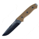 First Edge Thruster Field Fixed Blade Knife Fine Edge, Elmax Black Oxide Blade, Coarse Tan, 15150-BLT