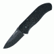 First Edge TrackLockTactical Hunter, Manual, Serrated Edge, Black 1550