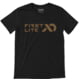 First Lite Horizontal Logo T-Shirt - Men's, Black, Medium, MAHLTBKMD