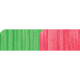 First String Genesis String and Cable Set ,Flo Green/Flo Pink, 1503088