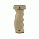 Mission First Tactical MFT React Ergonomic Vertical Grip -Scorched Dark Earth REGSDE