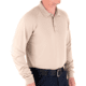 First Tactical Performance Long Sleeve Polo - Mens, Khaki, Large, 111503-055-L