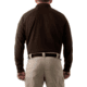 First Tactical Performance Long Sleeve Polo - Mens, Kodiak Brown, Large, 111503-182-L