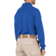 First Tactical Performance Long Sleeve Polo - Mens, Regular, Academy Blue, 6XL, 111503-691-6XL-R