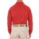 First Tactical Performance Long Sleeve Polo - Mens, Regular, Red, 5XL, 111503-400-5XL-R