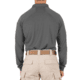 First Tactical Performance Long Sleeve Polo - Mens, Wolf Grey, Medium, 111503-036-M