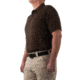 First Tactical Performance Short Sleeve Polo - Mens, Tall, Kodiak Brown, 6XL, 112509-182-6XL-T