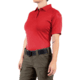 First Tactical Performance Short Sleeve Polo - Womens, Red, Extra Large, 122509-400-XL