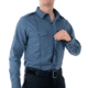 First Tactical Pro Duty Long Sleeve Shirt - Men's, Tall, French Blue, 3XL, 111011-484-3XL-T