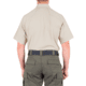 First Tactical V2 Pro Performance Short Sleeve Shirt - Mens, Silver Tan, Large, T, 112012-065-L-T