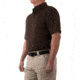 First Tactical V2 Pro Performance Short Sleeve Shirt, Regular Fit - Mens, Kodiak Brown, Extra Small, 112012-182-XS-R