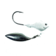 Fish Head Spin Jighead, 1/4 oz, 5/0 Hook, Pearl White, 1100805