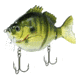 Fish Lab Bio-Gill 3 Piece Hard Wake Bait, Floating Action, VMC Hooks, Light Bluegill, 5in, 1-5/8oz, BGW-5-LB