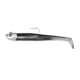 Fish Lab Mad eel heavy side to side rolling action stright rigging 7 1/2in 3 1/2 oz sinking 1 head 2 bodies Black Ice, ME-7.5-BLK
