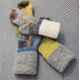 Fish Monkey OTC Yeti Series Heavyweight Over The Calf Socks, Grey, XL, SM425-GRY-XL