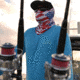 Fish Monkey Performance Face Guard, Americana, One size, FM40-AMER