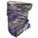 Fish Monkey Performance Face Guard, Voodoo Swamp Neon Purple, One size, FM40-VSP
