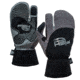 Fish Monkey Stealth Dry-Tec Heavyweight Mitten, Grey, XL, FM39-GRY-XL