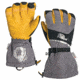 Fish Monkey Yeti Premium Ice Fishing Glove, Yelow/Black/Grey, 2XL, FM37-GB-XXL