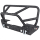 Fishbone Offroad Fishbone Front Winch Bumper w/Full Grille Guard, Jeep Wrangler JK 2007 - 2018, Black Textured, FB22005