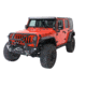Fishbone Offroad Fishbone Front Winch Bumper w/Full Grille Guard, Jeep Wrangler JK 2007 - 2018, Black Textured, FB22005