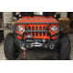 Fishbone Offroad Fishbone Front Winch Bumper w/Full Grille Guard, Jeep Wrangler JK 2007 - 2018, Black Textured, FB22005