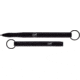 Fisher Space Pen Backpacker Keyring Space Pen with NASA Meatball Logo, Black, BP/B-NASAMB